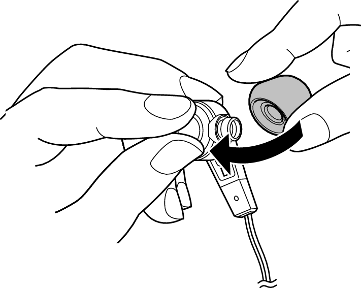 Ear tips Exchange AHC820W 2